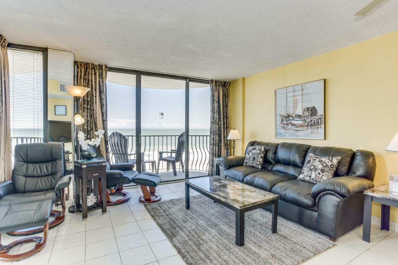 Oceanfront 3 Bdr Condo With 2 Beach Front Terraces Myrtle Beach Exteriör bild