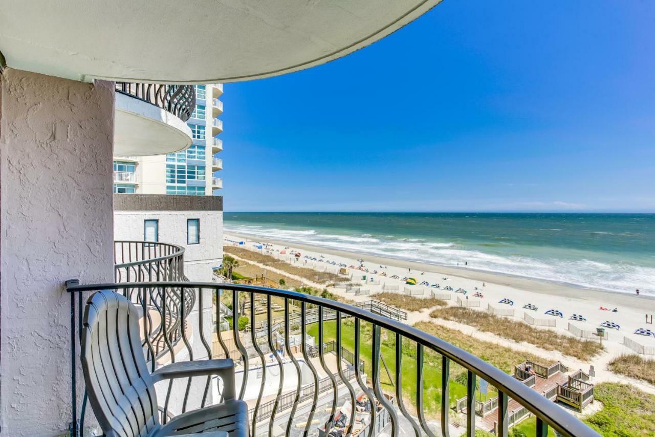 Oceanfront 3 Bdr Condo With 2 Beach Front Terraces Myrtle Beach Exteriör bild