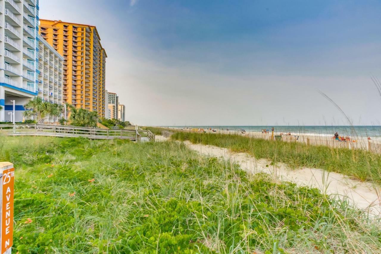 Oceanfront 3 Bdr Condo With 2 Beach Front Terraces Myrtle Beach Exteriör bild